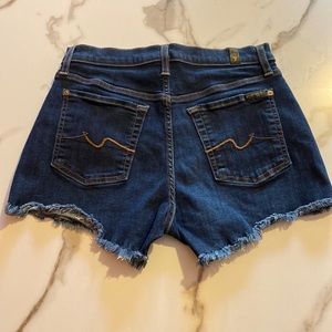 7 for All Mankind Denim Shorts Size 27